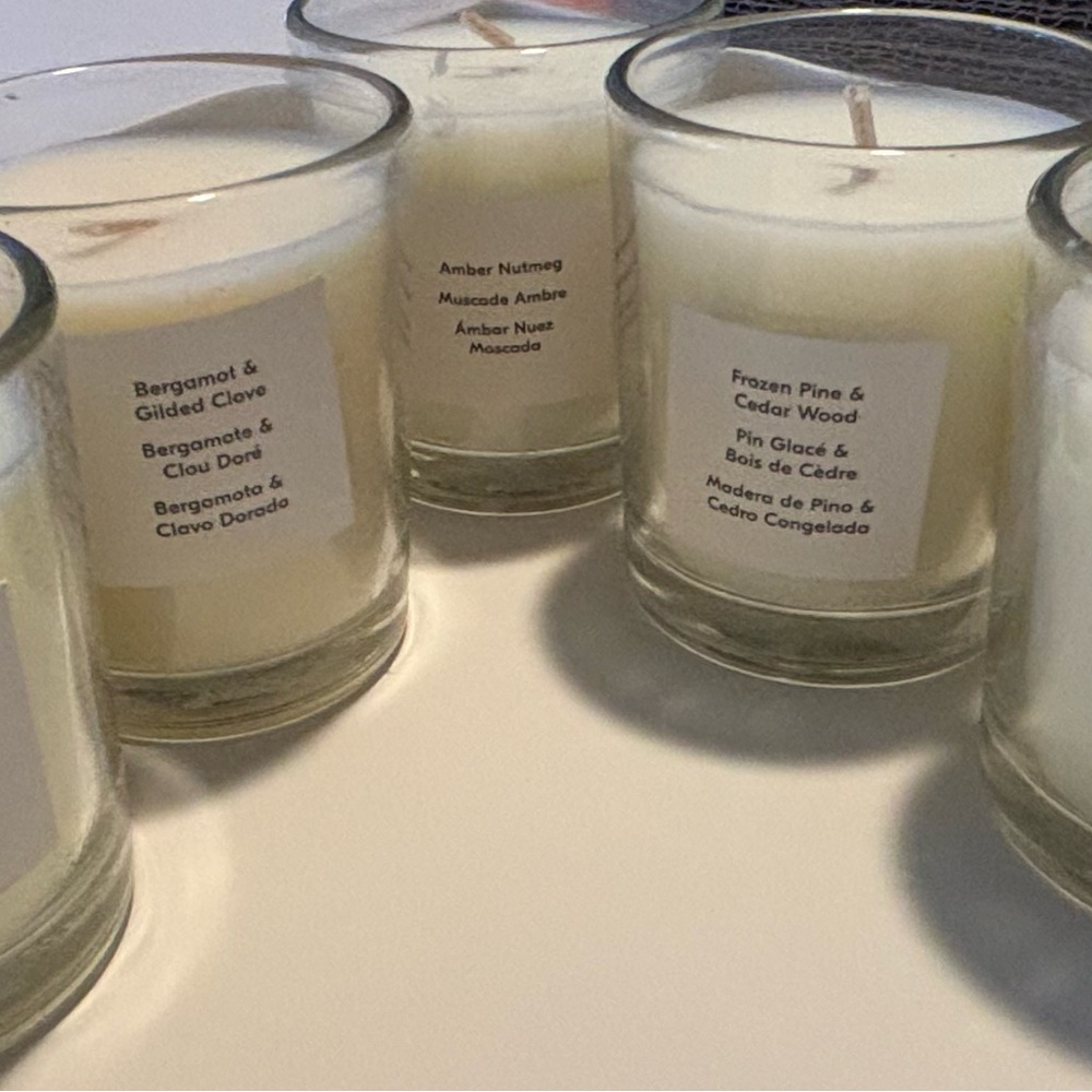 West Elm Mini Candle Set – 5 Votives Assorted Scents